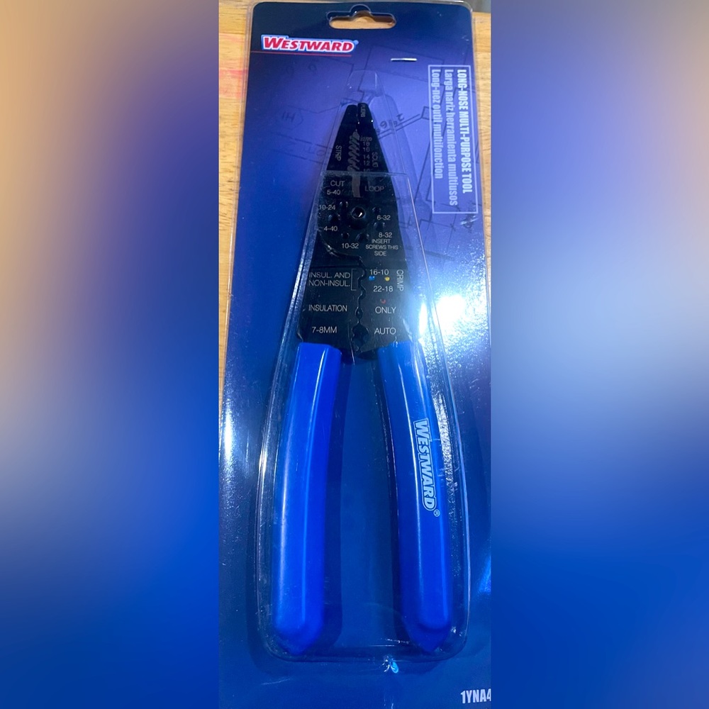 New in box! Westward Long Nose Multi-Purpose Tool
